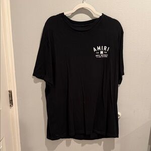 AMIRI Black Graphic Tee
